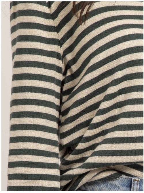 Pull fine rayures KEMILE - Kiabi