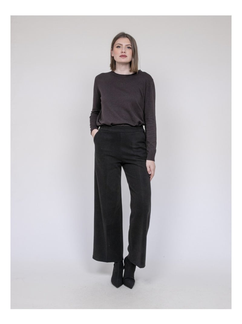 Pull girocollo KATOLIE Marrone - Kiabi