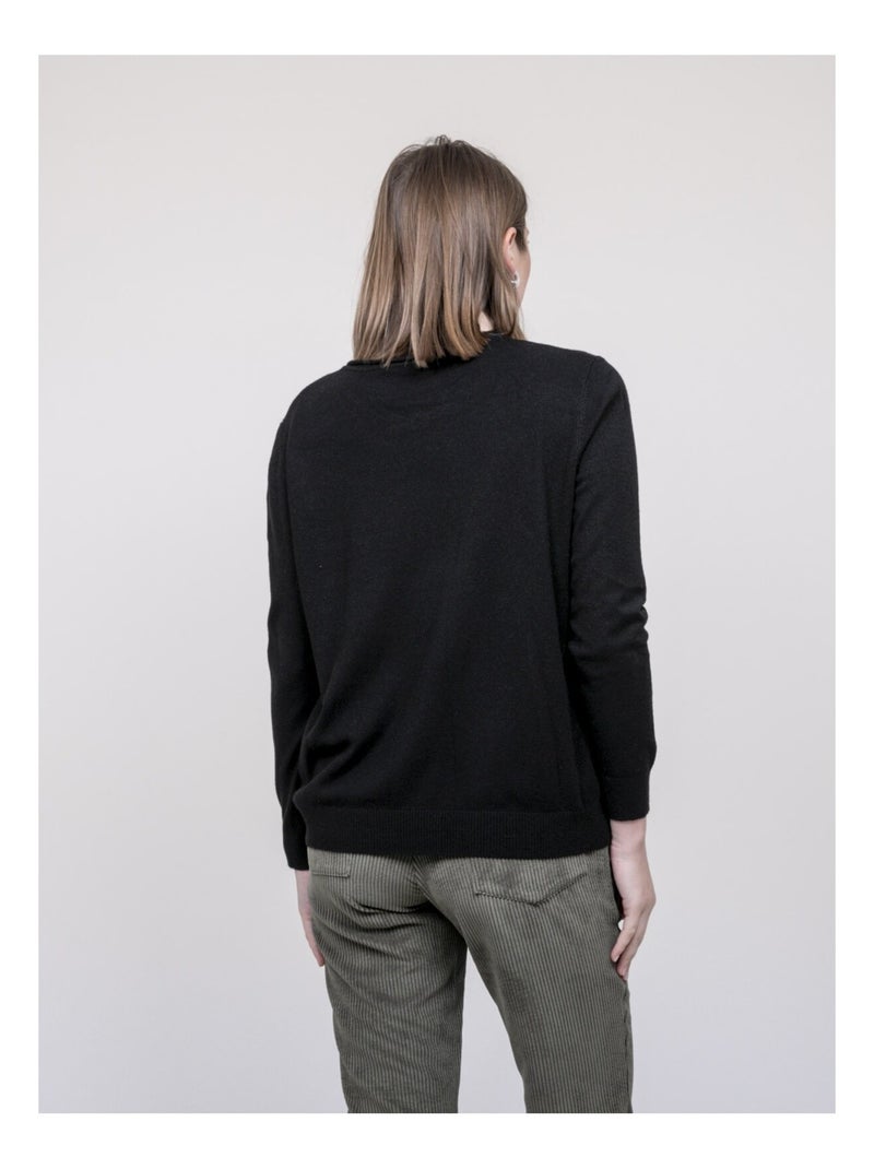 Pull girocollo KATOLIE Nero - Kiabi