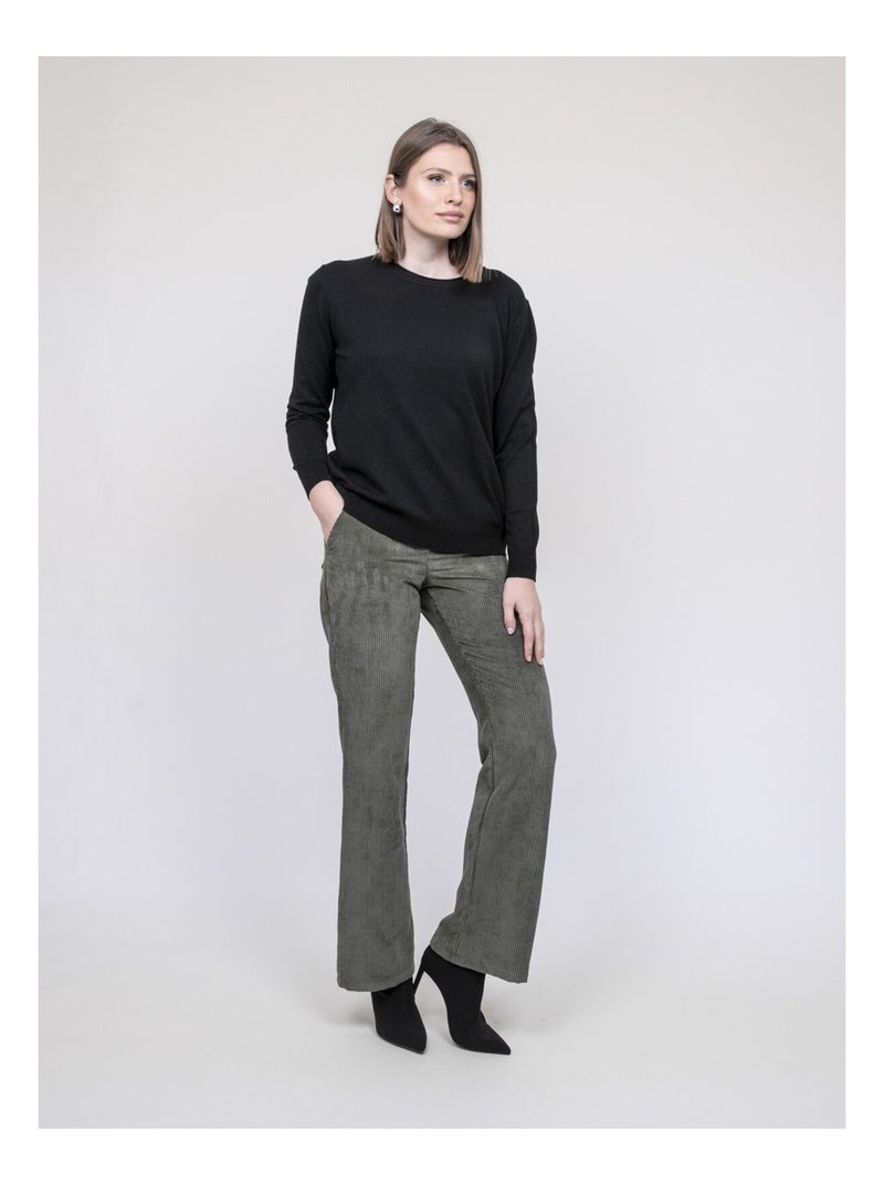 Pull girocollo KATOLIE Nero - Kiabi