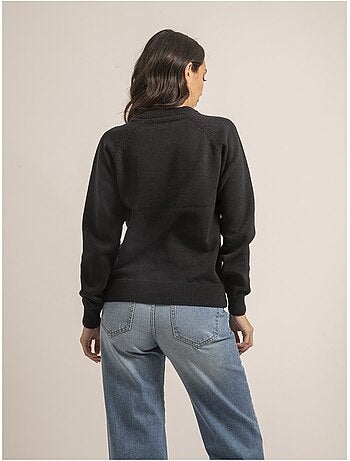 Pull girocollo pur coton KORDINE