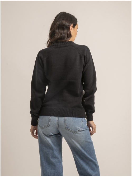 Pull girocollo pur coton KORDINE - Kiabi