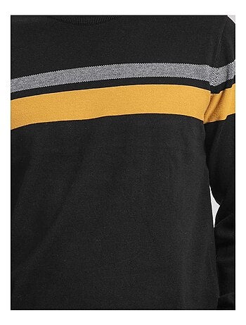 Pull girocollo pur coton LORIMAKO