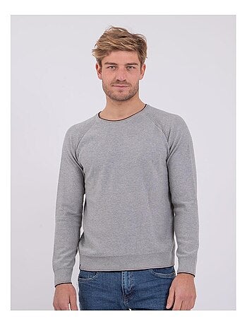 Pull girocollo puro cotone AMATEO