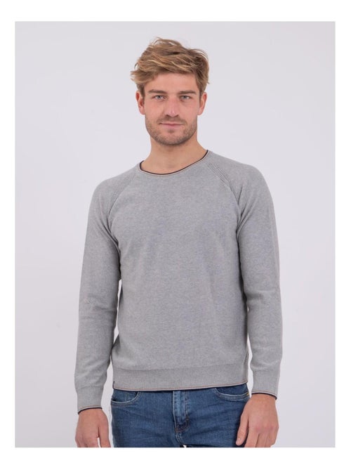 Pull girocollo puro cotone AMATEO - Kiabi