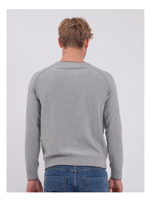 Pull girocollo puro cotone AMATEO - Kiabi