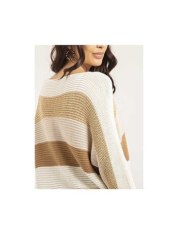 Pull léger col rond rayures KLAO