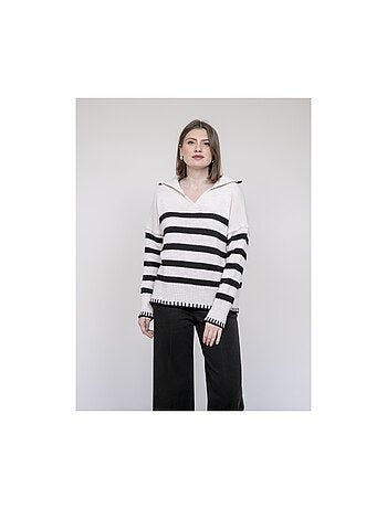 Pull marinière color polo KOVANE