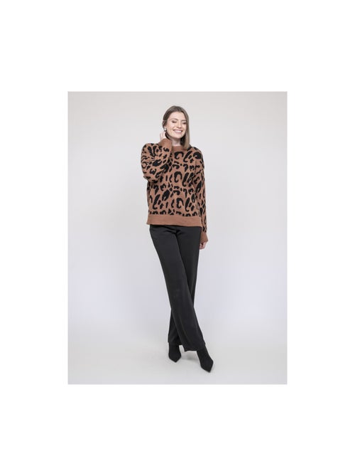 Pull motivo leopardato KOSTELIA - Kiabi