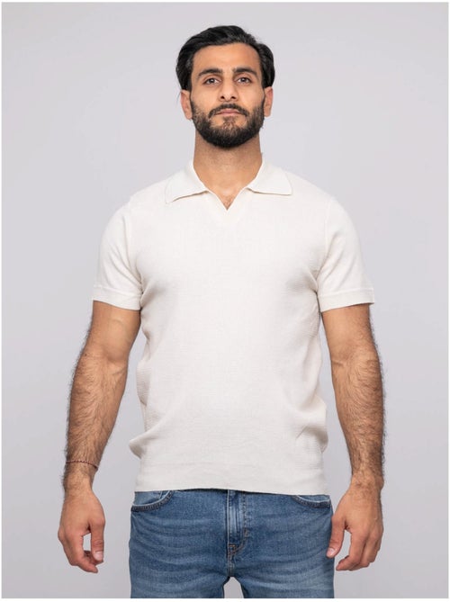 Pull polo a maniche corte ACRITIX - Kiabi Pull polo a maniche corte ACRITIX - Kiabi