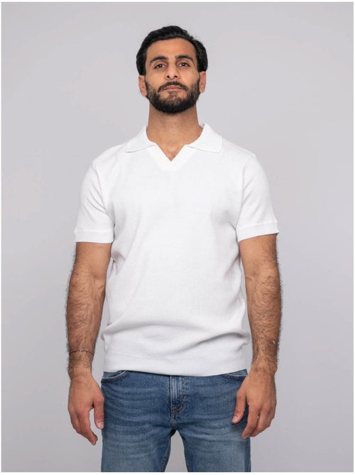 Pull polo a maniche corte ACRITIX - Kiabi Pull polo a maniche corte ACRITIX - Kiabi