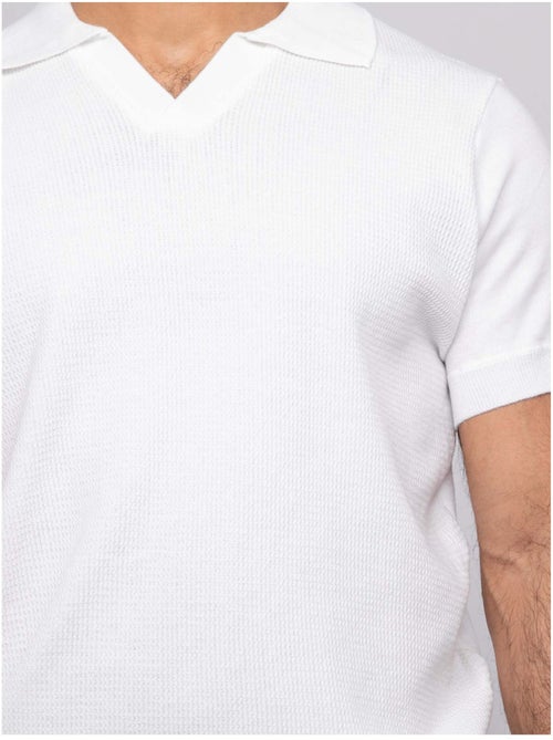 Pull polo a maniche corte ACRITIX - Kiabi Pull polo a maniche corte ACRITIX - Kiabi