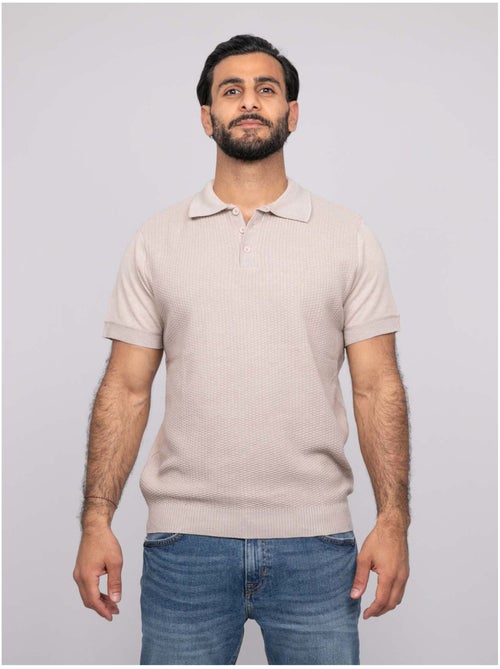 Pull polo a maniche corte ARTEMA - Kiabi Pull polo a maniche corte ARTEMA - Kiabi