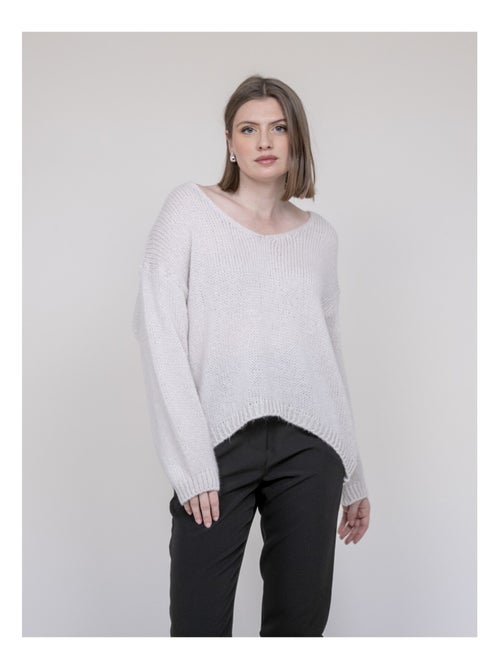 Pull scollo a V KLORIANE - Kiabi