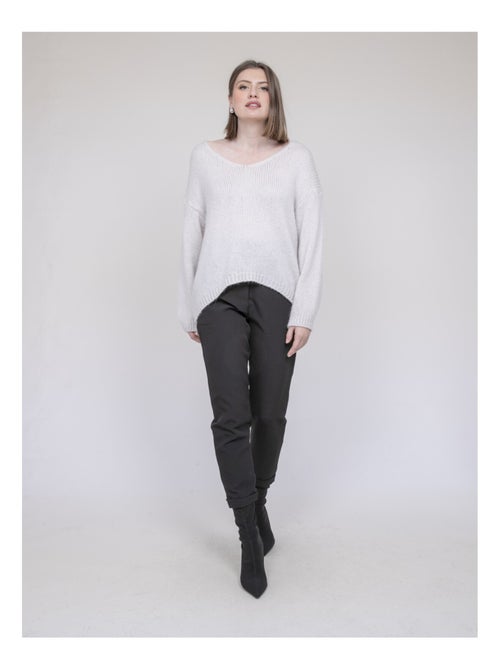 Pull scollo a V KLORIANE - Kiabi