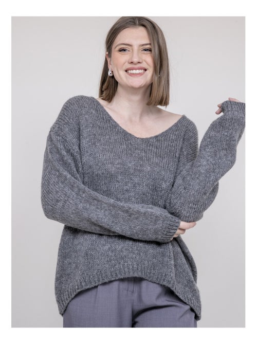 Pull scollo a V KLORIANE - Kiabi