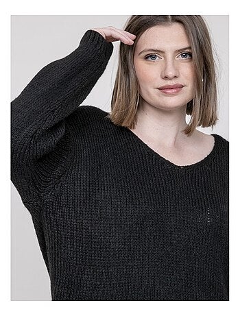 Pull scollo a V KLORIANE