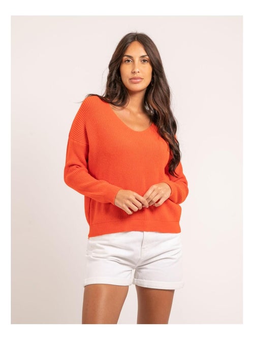 Pull scollo a V KYLEENA - Kiabi