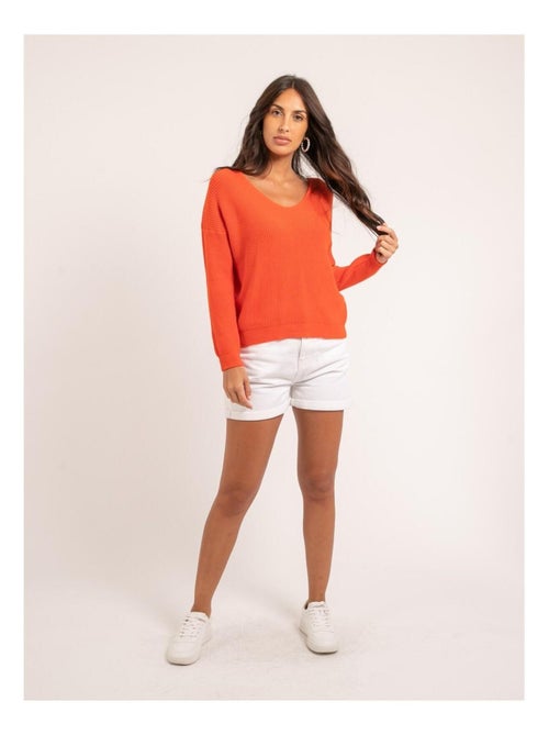 Pull scollo a V KYLEENA - Kiabi