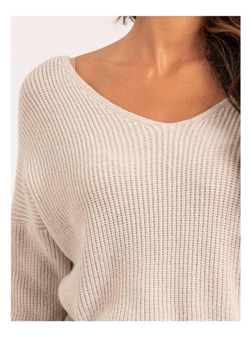 Pull scollo a V KYLEENA - Kiabi