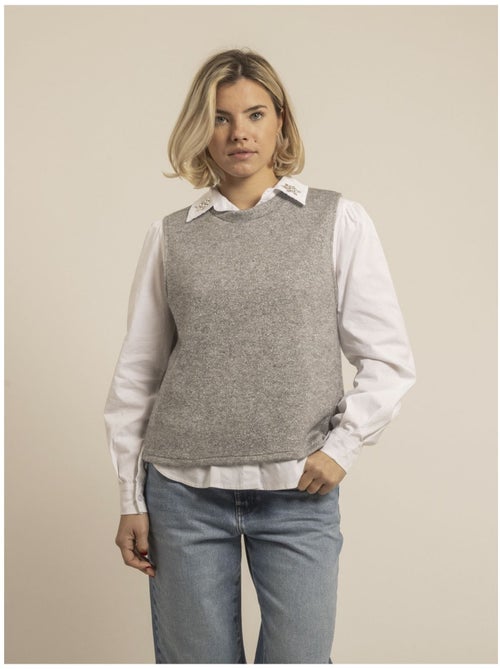 Pull senza maniche con paillettes KLAUDIA - Kiabi