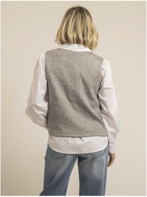 Pull senza maniche con paillettes KLAUDIA - Kiabi