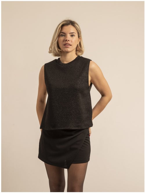 Pull senza maniche con paillettes KLAUDIA - Kiabi