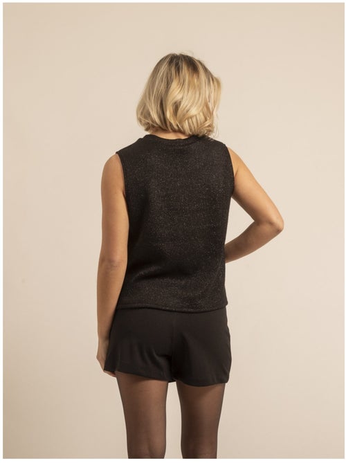 Pull senza maniche con paillettes KLAUDIA - Kiabi