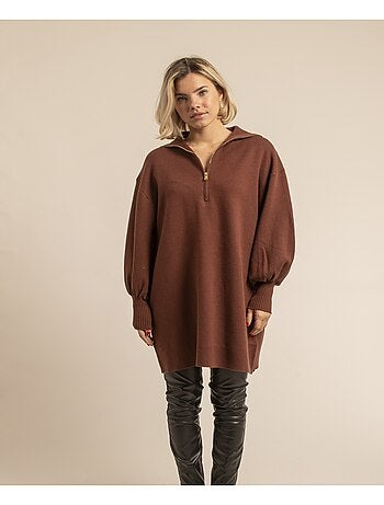 Pull tunica collo con zip KORANTINE