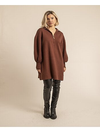 Pull tunica collo con zip KORANTINE
