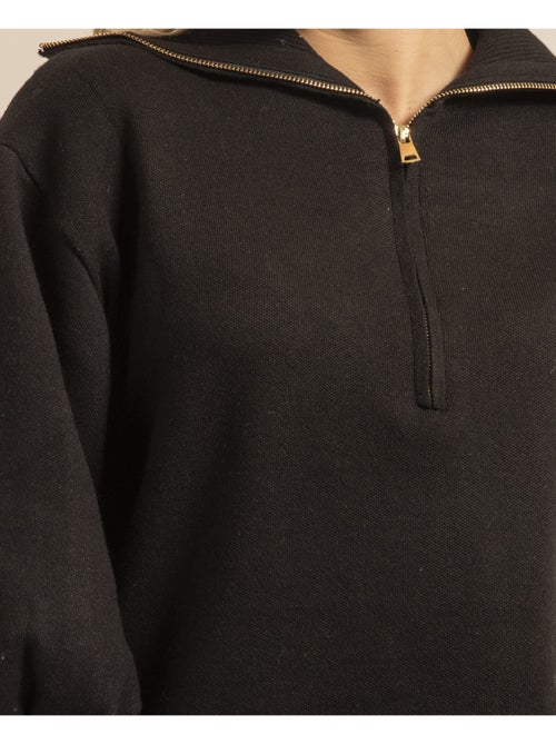 Pull tunica collo con zip KORANTINE - Kiabi