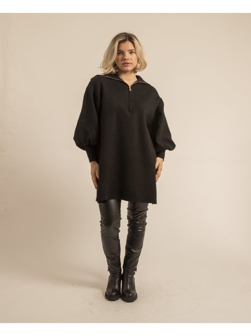Pull tunica collo con zip KORANTINE - Kiabi