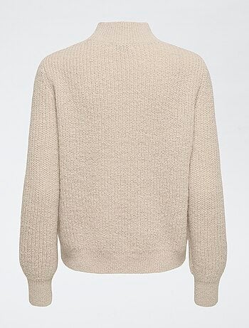 Pullover a collo alto con trecce 'JDY'