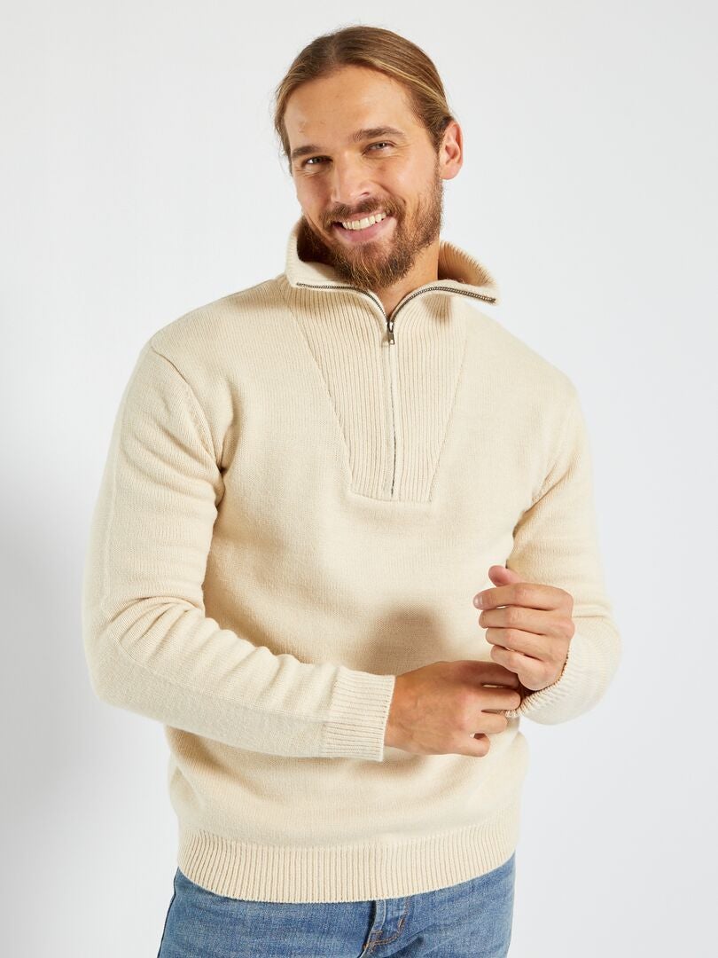 maglioni uomo collo alto con zip