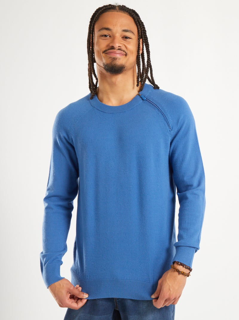 Pullover a maglia fine - So Easy BLU - Kiabi