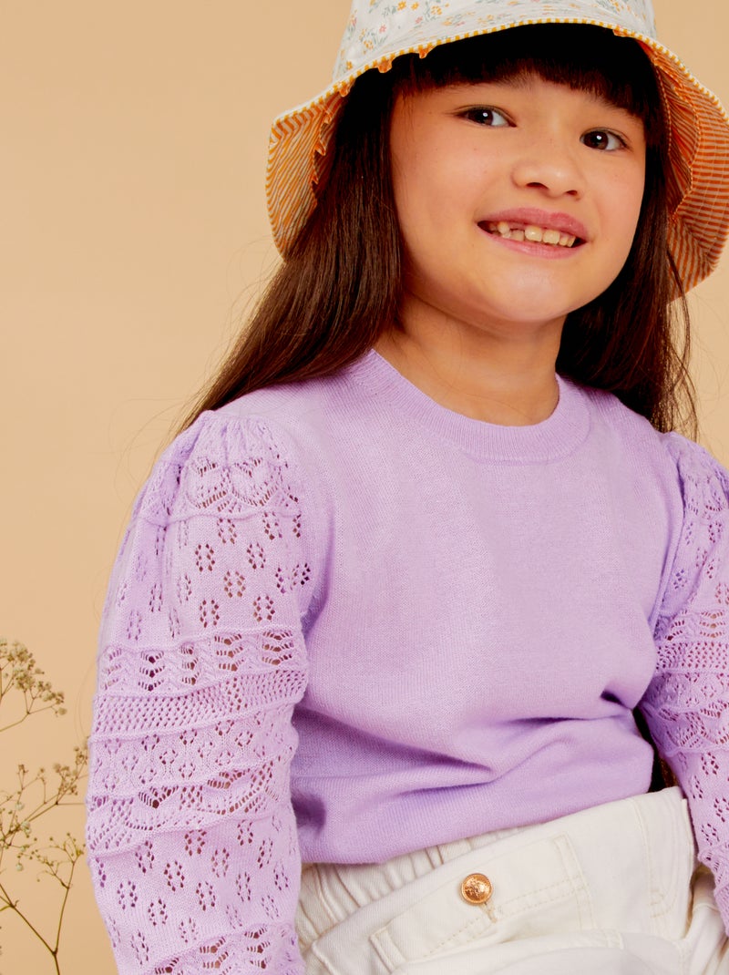 Pullover a maglia fine VIOLA - Kiabi