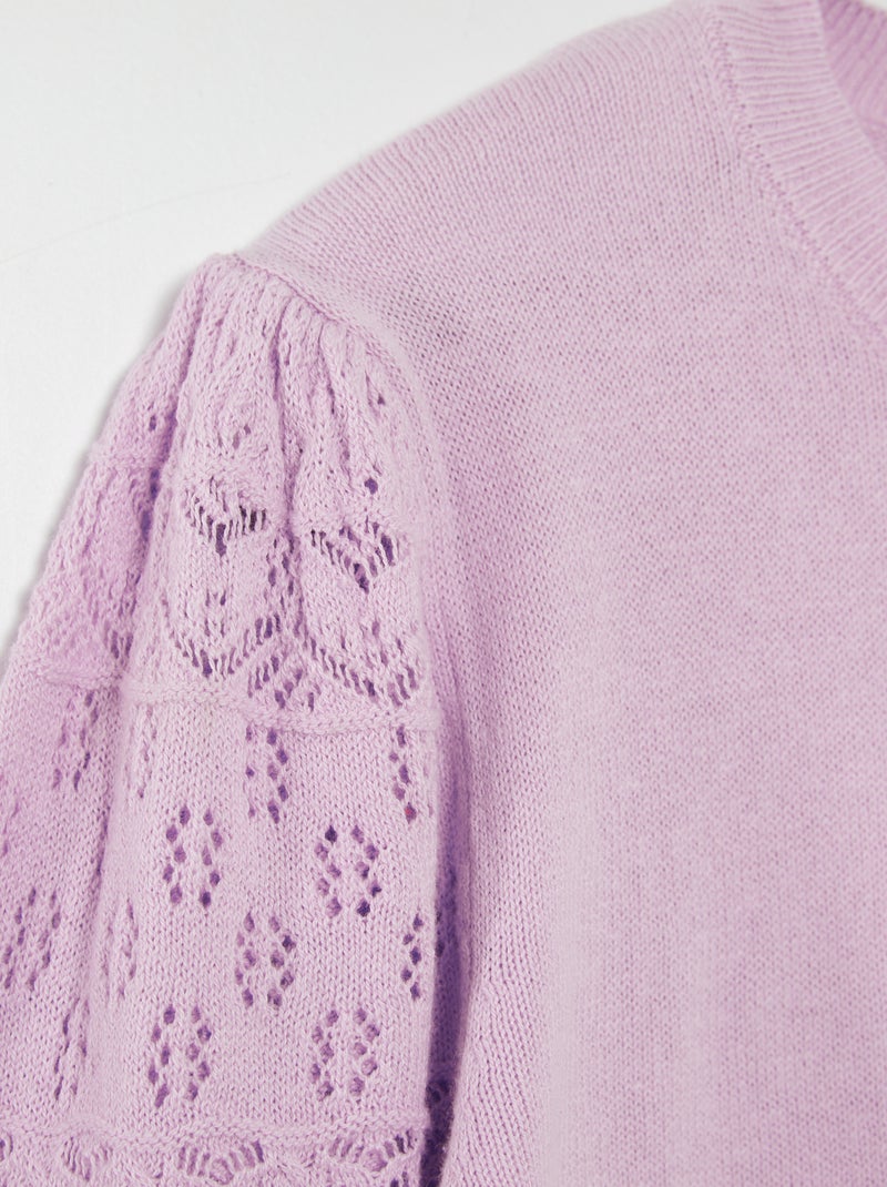 Pullover a maglia fine VIOLA - Kiabi