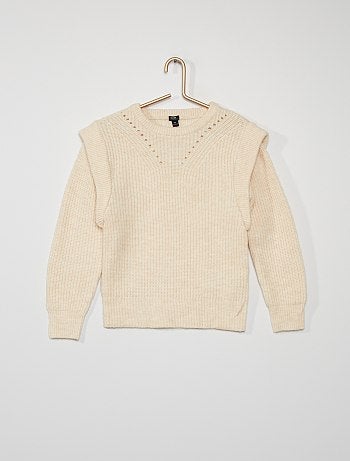 Maglia maglioncino maglione lupetto dolcevita bambina Jadea collo alto–  Caos Intimo Donna - Uomo - Bambini - Casa