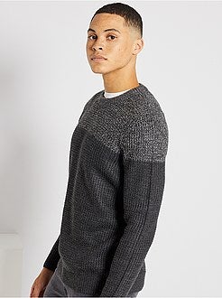 Pullover a maglia grossa - Kiabi