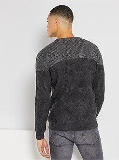 Pullover a maglia grossa - Kiabi