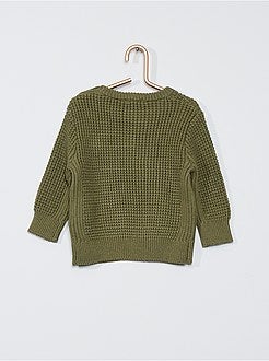 Pullover a maglia grossa - Kiabi