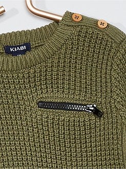 Pullover a maglia grossa - Kiabi