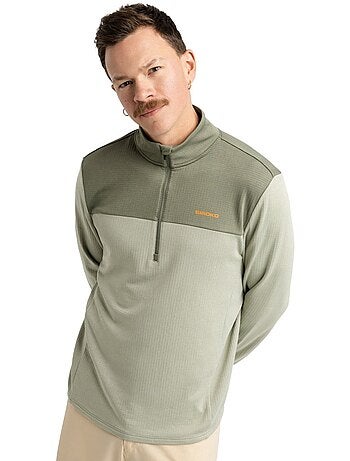 Pullover a mezza zip da bikepacking da uomo ciclismo uomo journey light