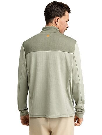 Pullover a mezza zip da bikepacking da uomo ciclismo uomo journey light