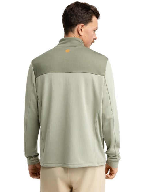 Pullover a mezza zip da bikepacking da uomo ciclismo uomo journey light - Kiabi