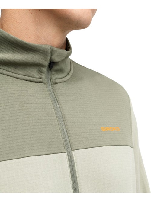 Pullover a mezza zip da bikepacking da uomo ciclismo uomo journey light - Kiabi