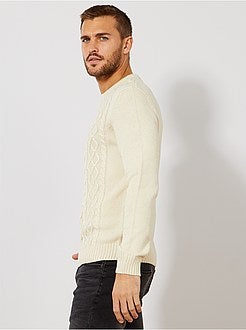 Pullover a trecce - Kiabi