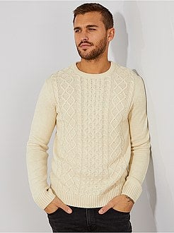 Pullover a trecce - Kiabi