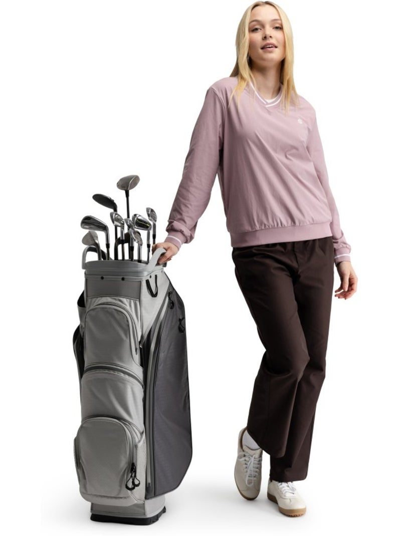 Pullover antivento da golf donna golf donna stinger-w Rosa - Kiabi