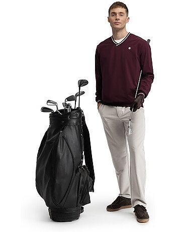 Pullover antivento da golf uomo golf uomo stinger cherry